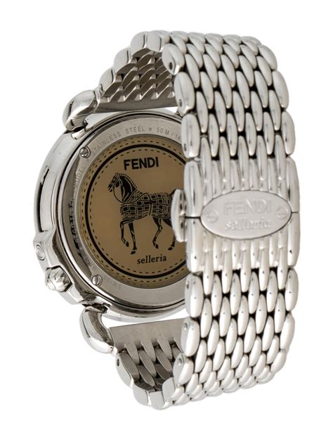 fendi selleria orologio|fendi momento watch.